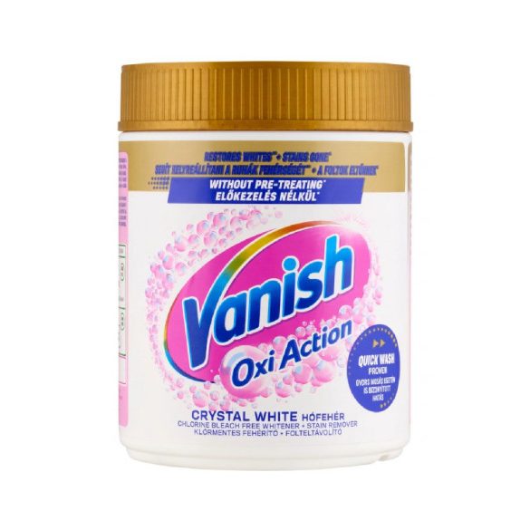 Vanish Folteltávolító Por és fehérítő 470g White
