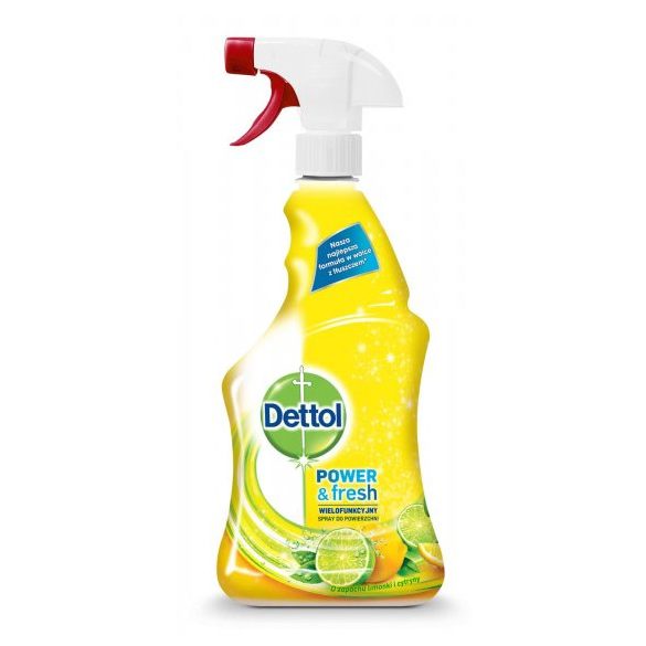 Dettol Power&Fresh Univerzális Spray Citrom & Lime 500 ml