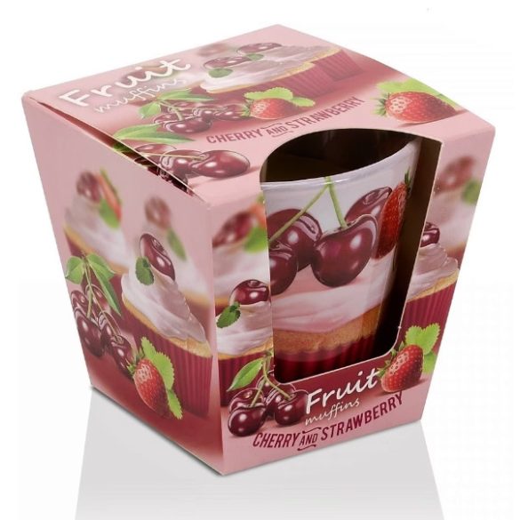 Bartek Poharas Gyertya 115g Fruit Muffins
