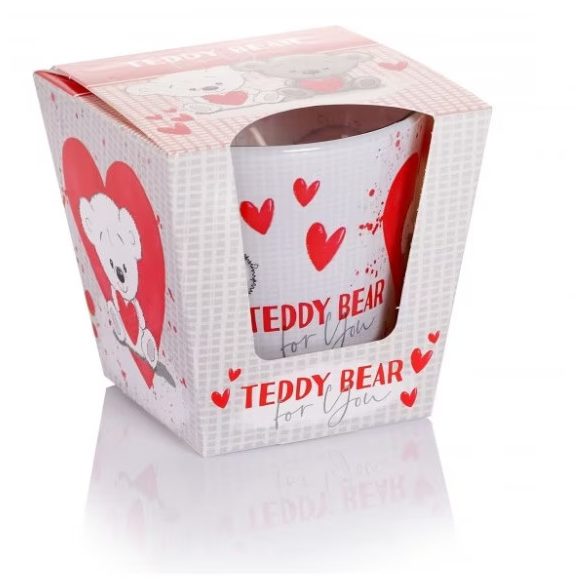 Bartek Poharas Gyertya 115g Teddy Bear
