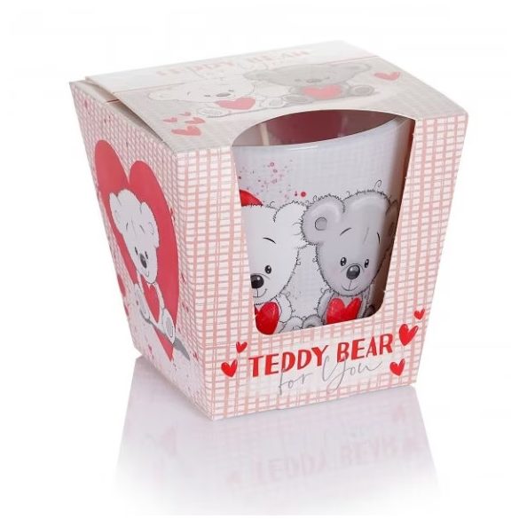 Bartek Poharas Gyertya 115g Teddy Bear