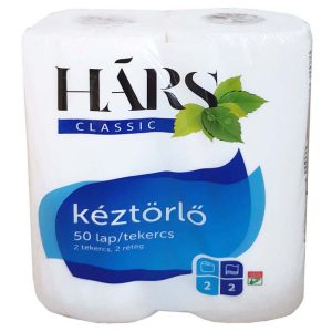 Hárs Kéztörlő 2 Tekercs 2 Réteg - Classic