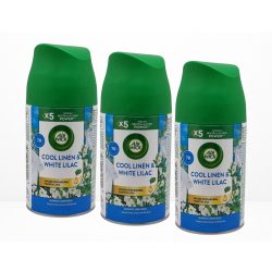 3x AIR WICK 250ML Légfrissítő Utántöltő Cool Linen