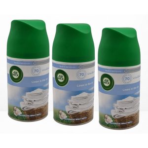 3x AIR WICK 250ML Légfrissítő Utántöltő Life Scents - Linen In The Air