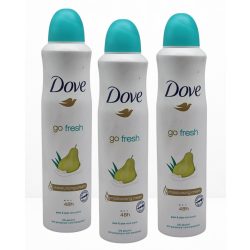3x DOVE Dezodor 250ml go Fresh Pear & Aloa Vera