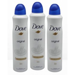 3x DOVE Dezodor 250ml Original